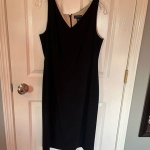 Ann Taylor Black Sleeveless Dress